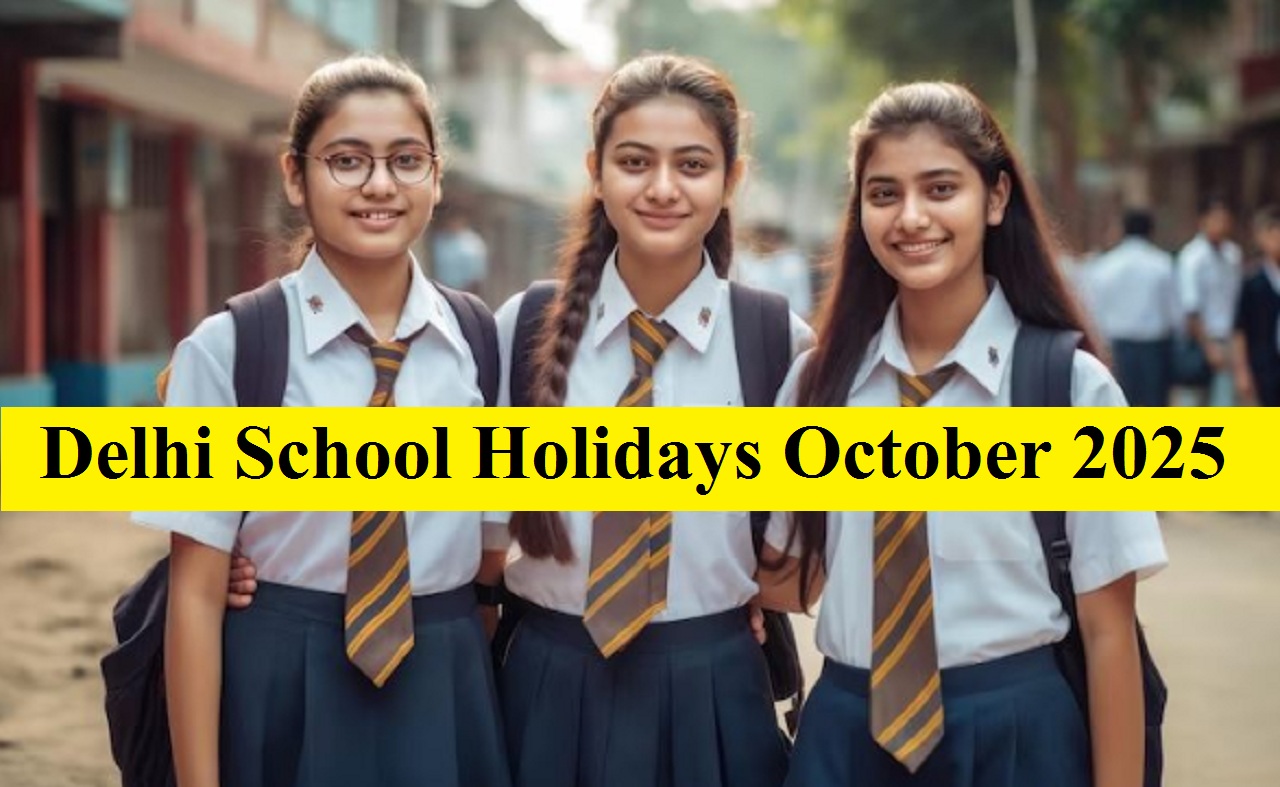 Delhi School Holidays in October 2025